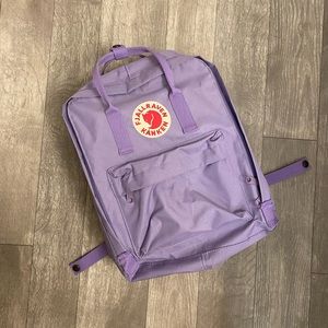 Lilac FjallRaven Kanken Backpack Classic